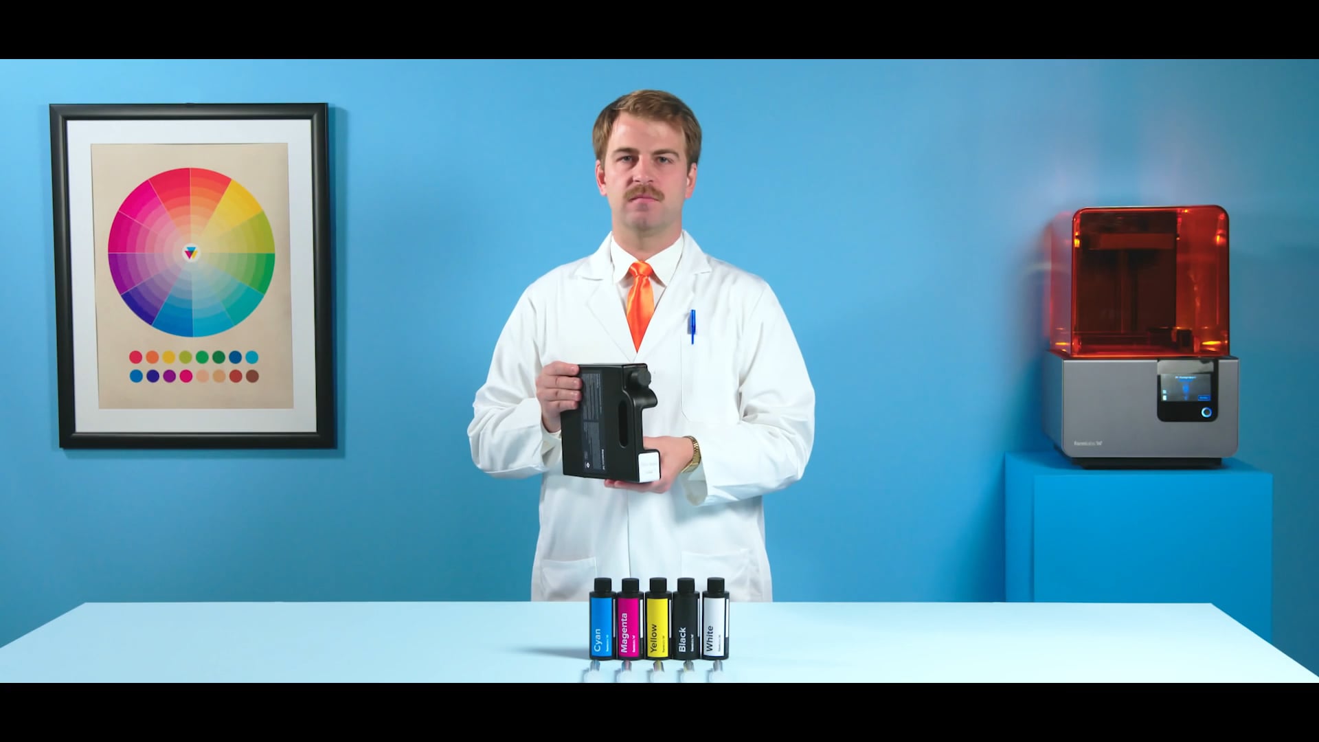 3d print in color with formlabs color kit on vimeo