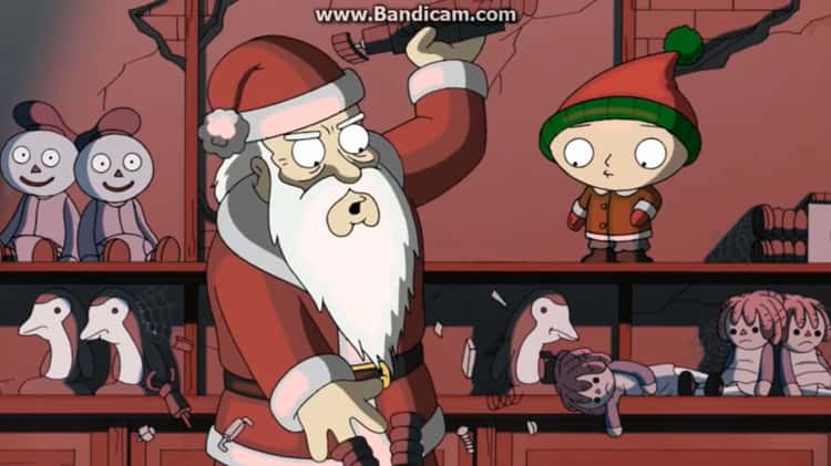 Family Guy Christmas Time Is Killing Us starring Amick Byram as Santa Claus