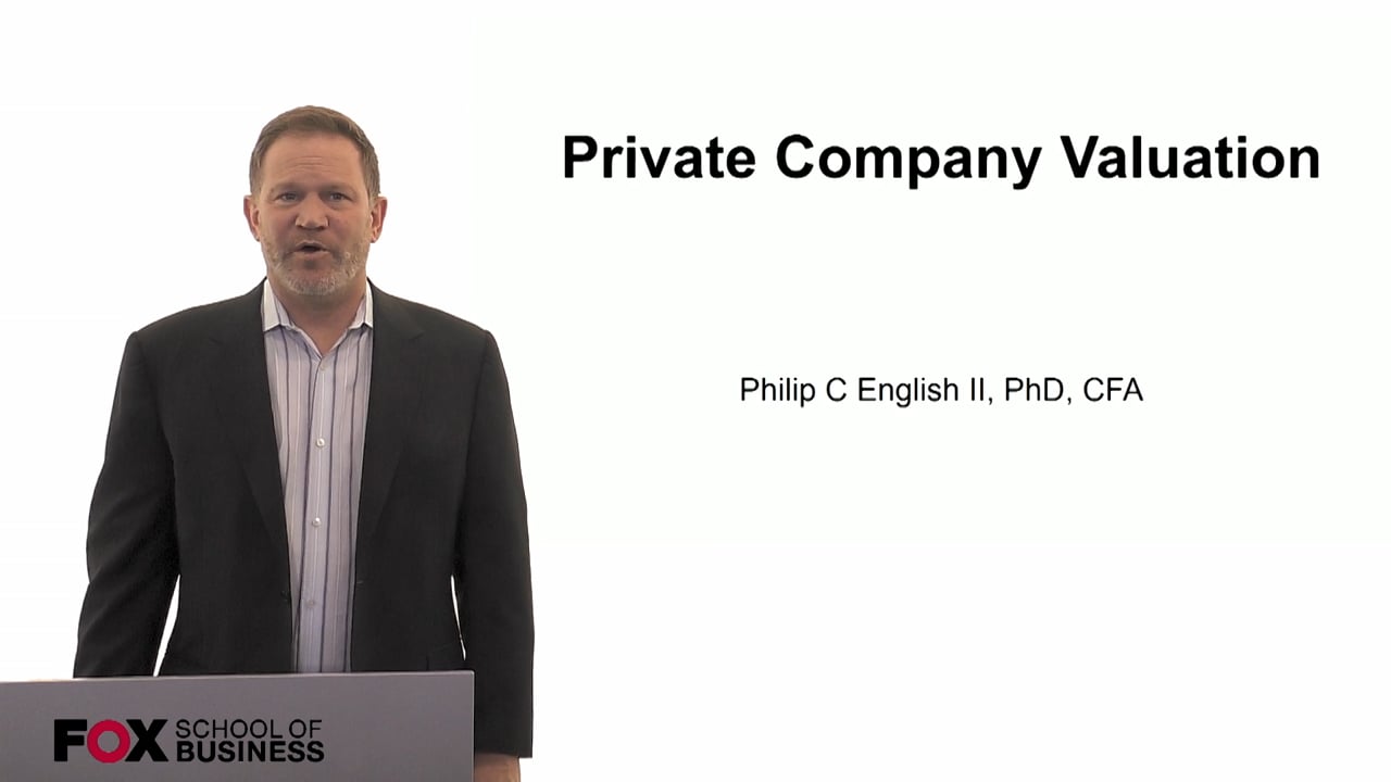 Private Company Valuation