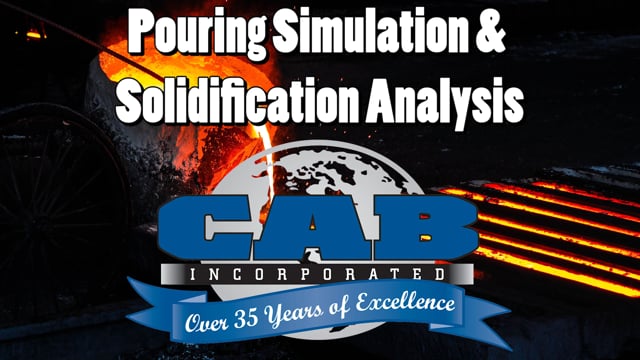 Pouring Simulation & Solidification Analysis