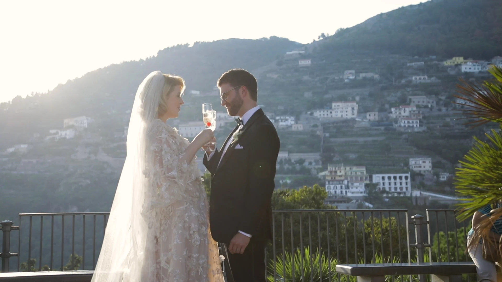 Daniella + Ted | Villa Cimbrone Ravello Wedding, image size:1920x1080