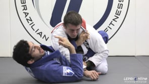 Cross Choke Double Attack Using the Lapel from Closed Guard