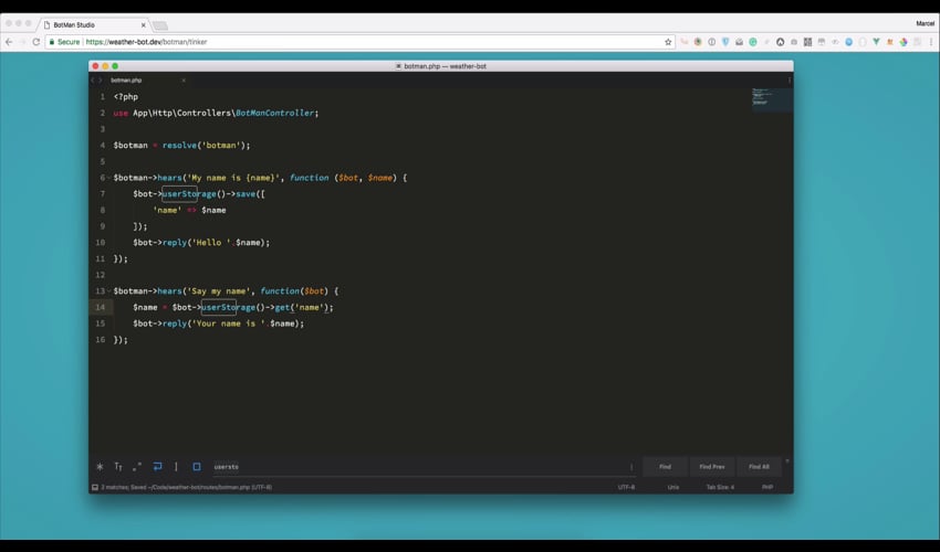 Store User Information - Build A Chatbot - Beyond Code