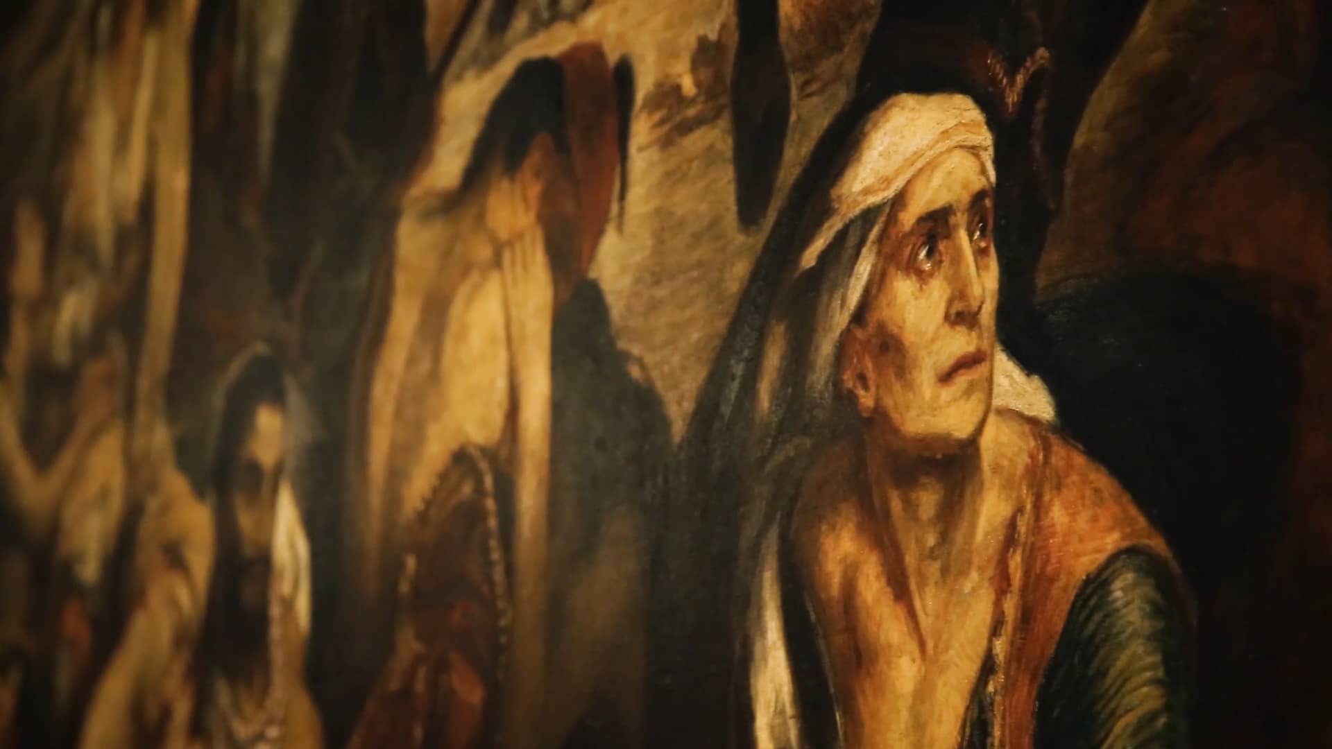 "The Massacre at Chios", portrayed by Eugene Delacroix Part 2 Short