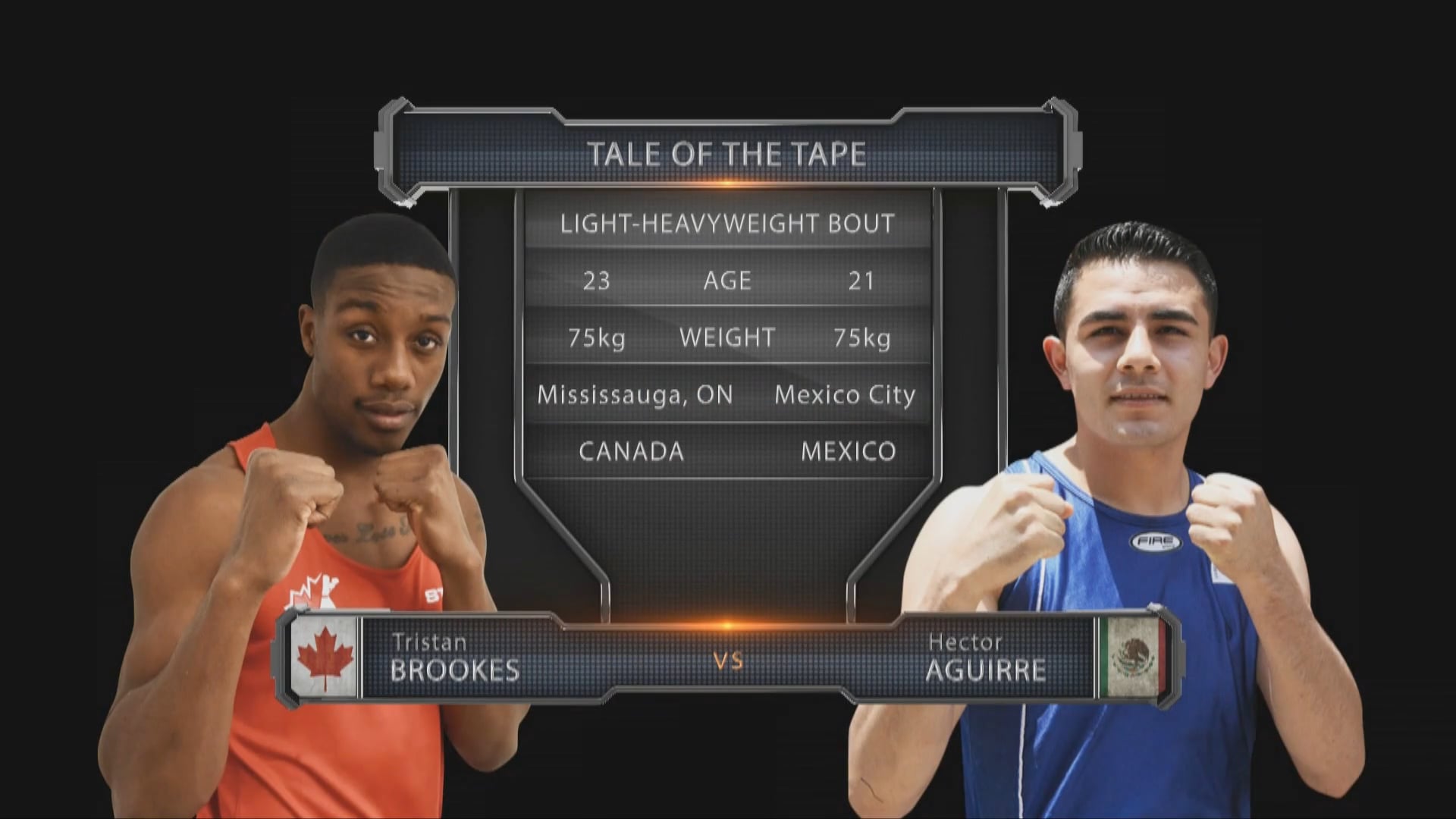Tristan Brookes (CAN) vs Hector Aguirre (MEX)