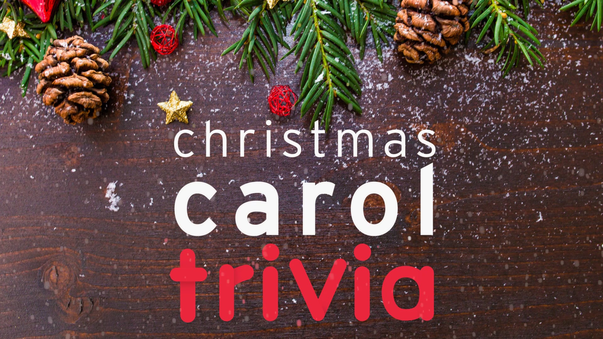 The Ridge's Christmas Carol Challenge