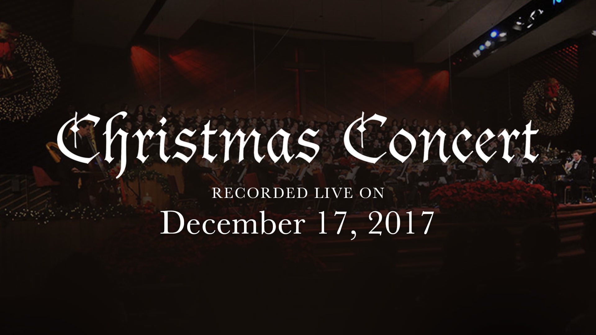 Grace Community Church Christmas Concert 2017 on Vimeo