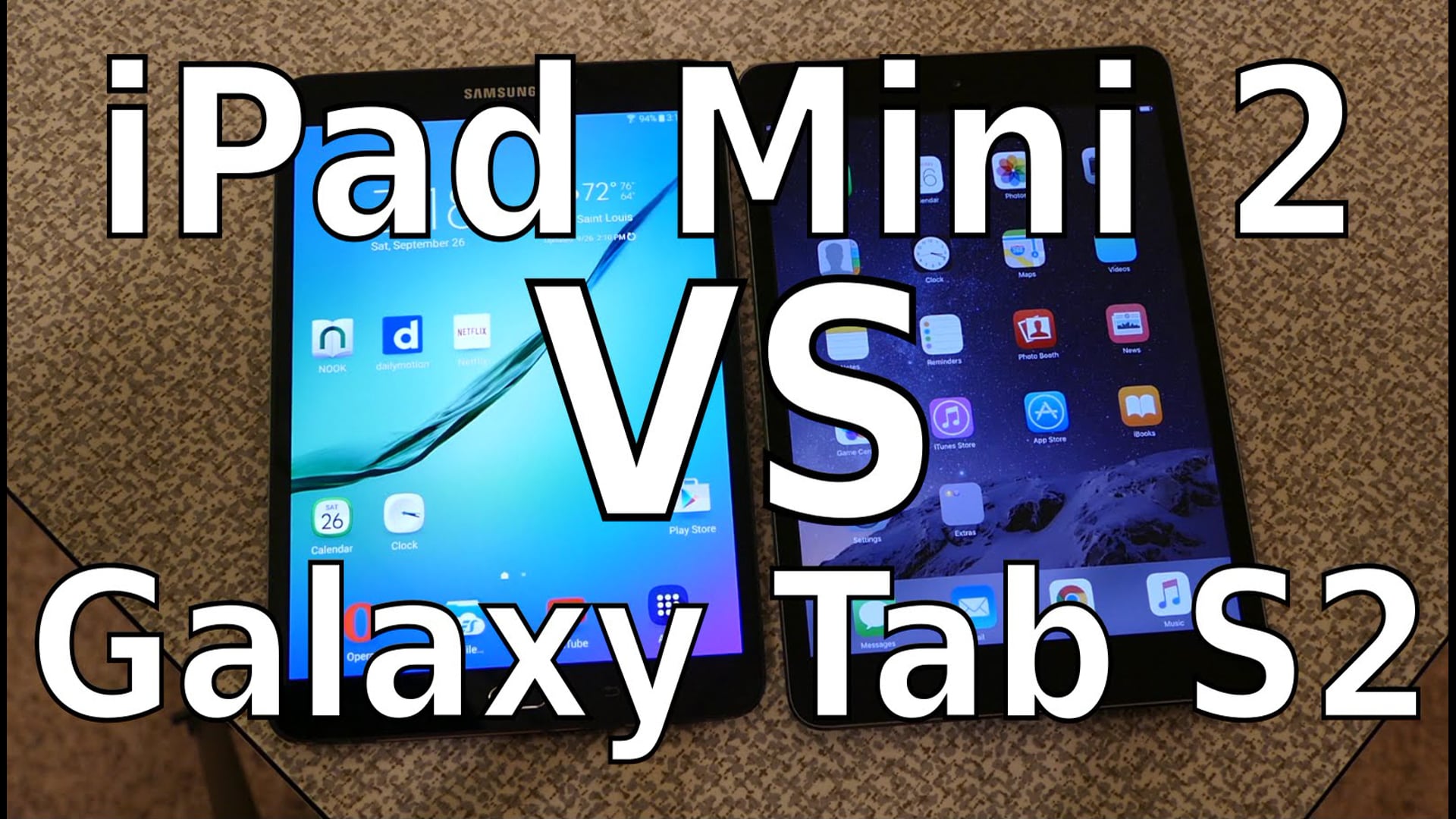 iPad Mini 2 vs Galaxy Tab S2 8.0