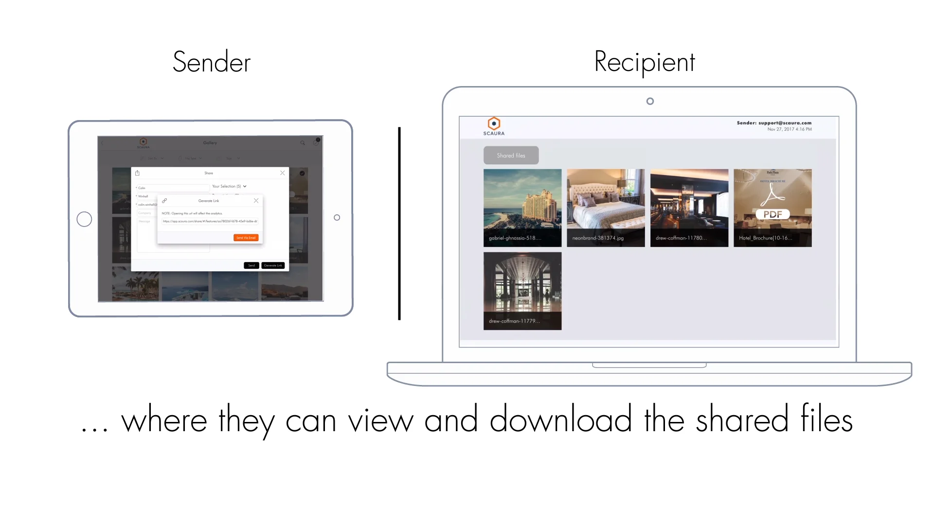 Scaura Key Feature #1 - Sharing on Vimeo