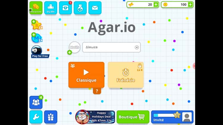 Agario mobile - Android] How to copy and paste fancy nicknames? on Vimeo