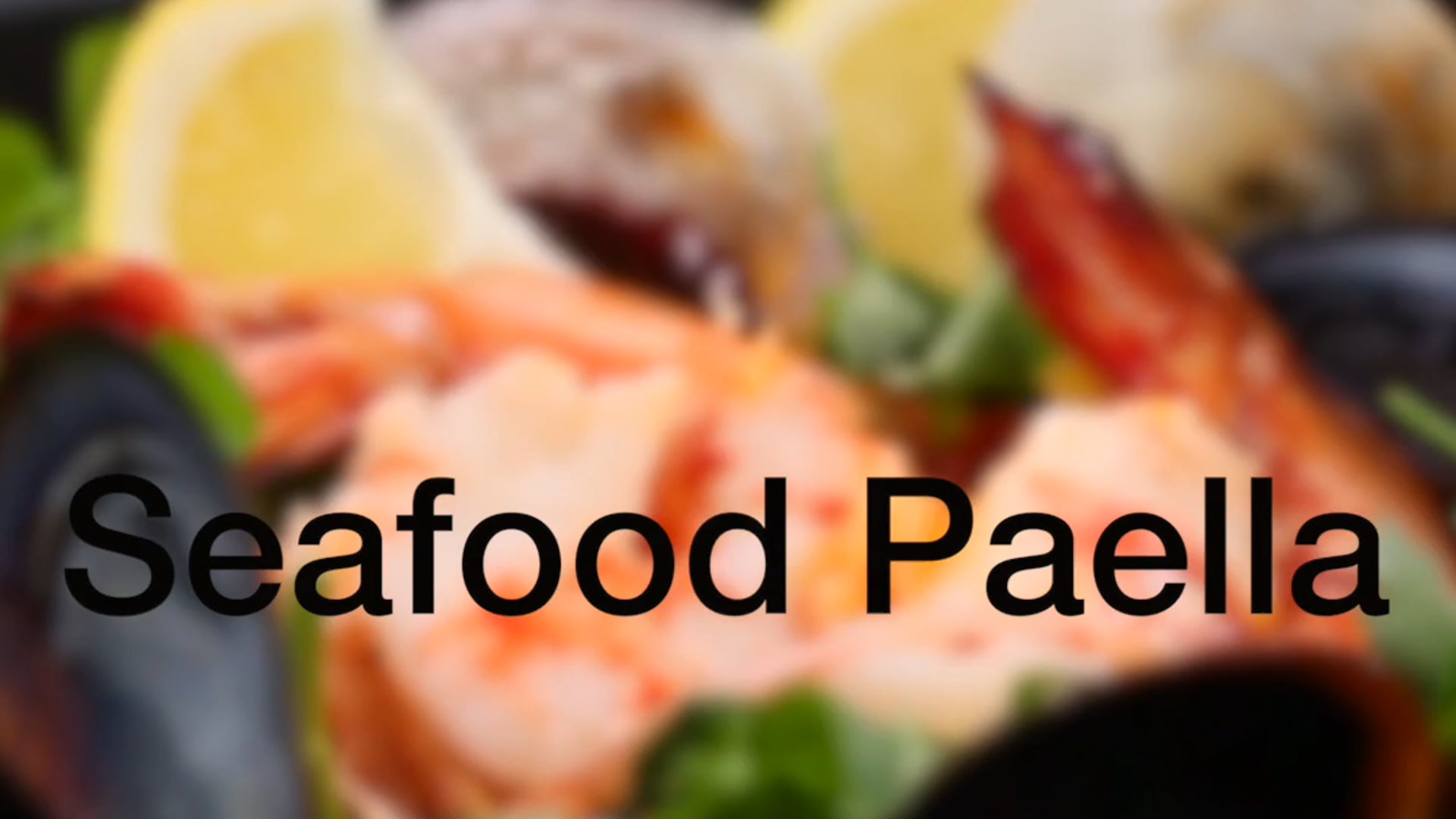 SEAFOOD PAELLA