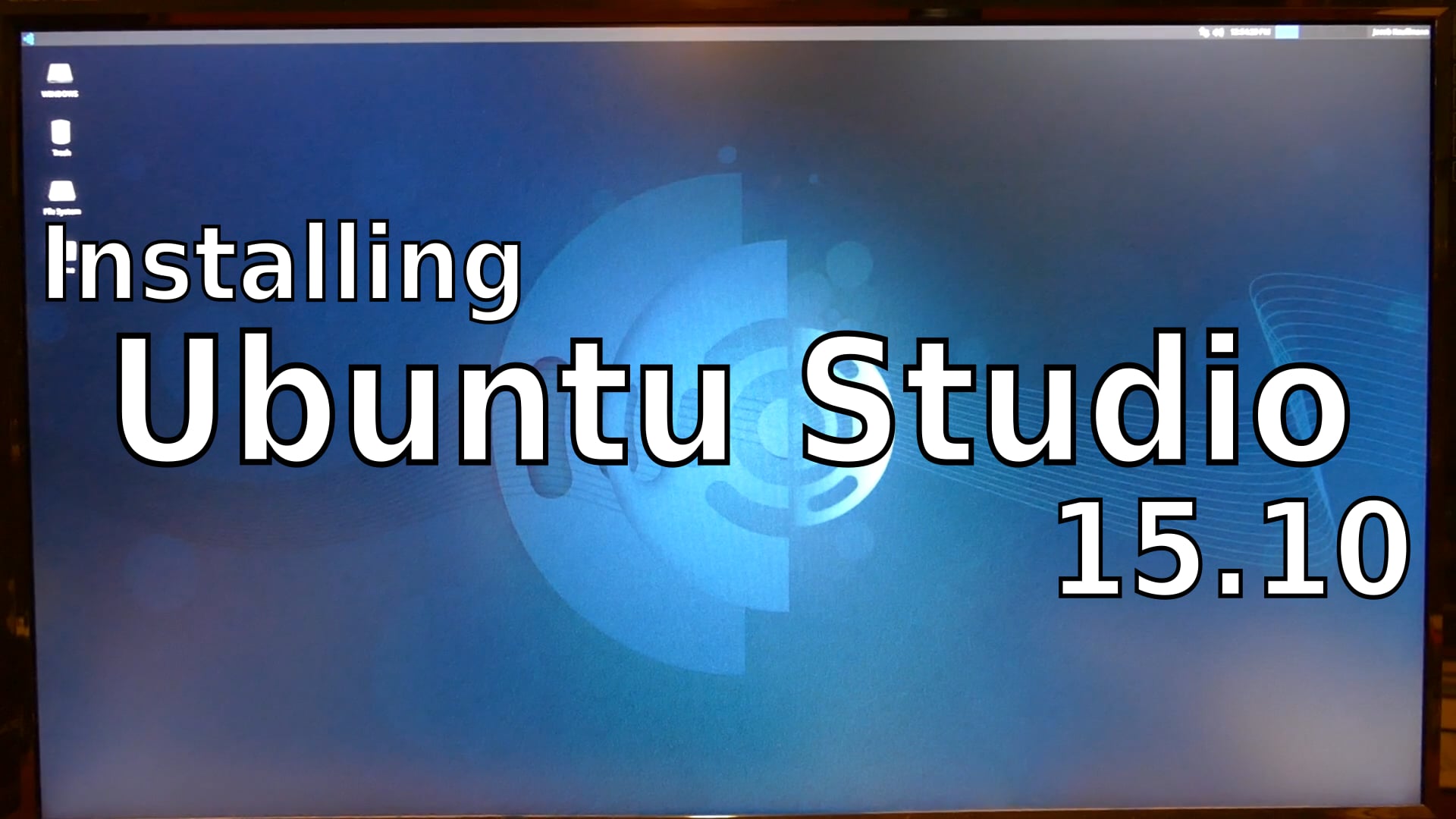 Installing Ubuntu Studio 15.10