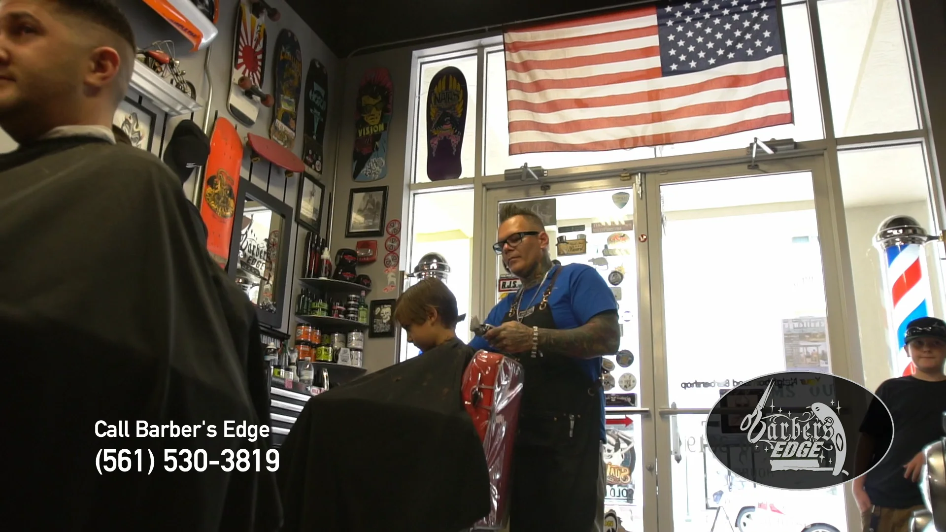 Barber's Edge Testimonials in Downtown Abacoa on Vimeo
