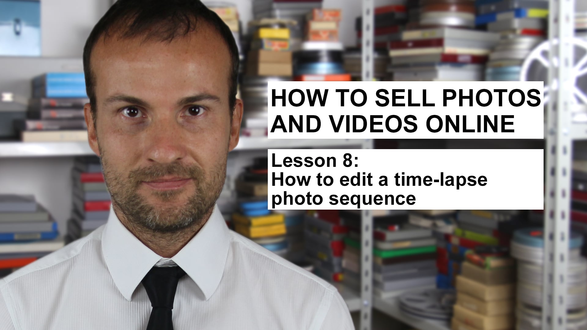 Lesson 8 – How to edit a time-lapse photo sequence. on Vimeo