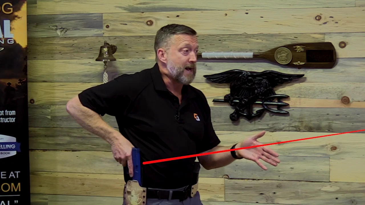 How to Draw a Pistol from a Holster - Navy SEAL Teaches Proper Pistol Draw