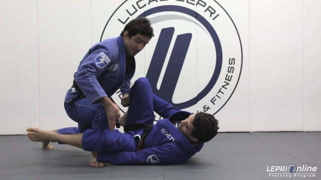 De La Riva Guard Pass to Side Control