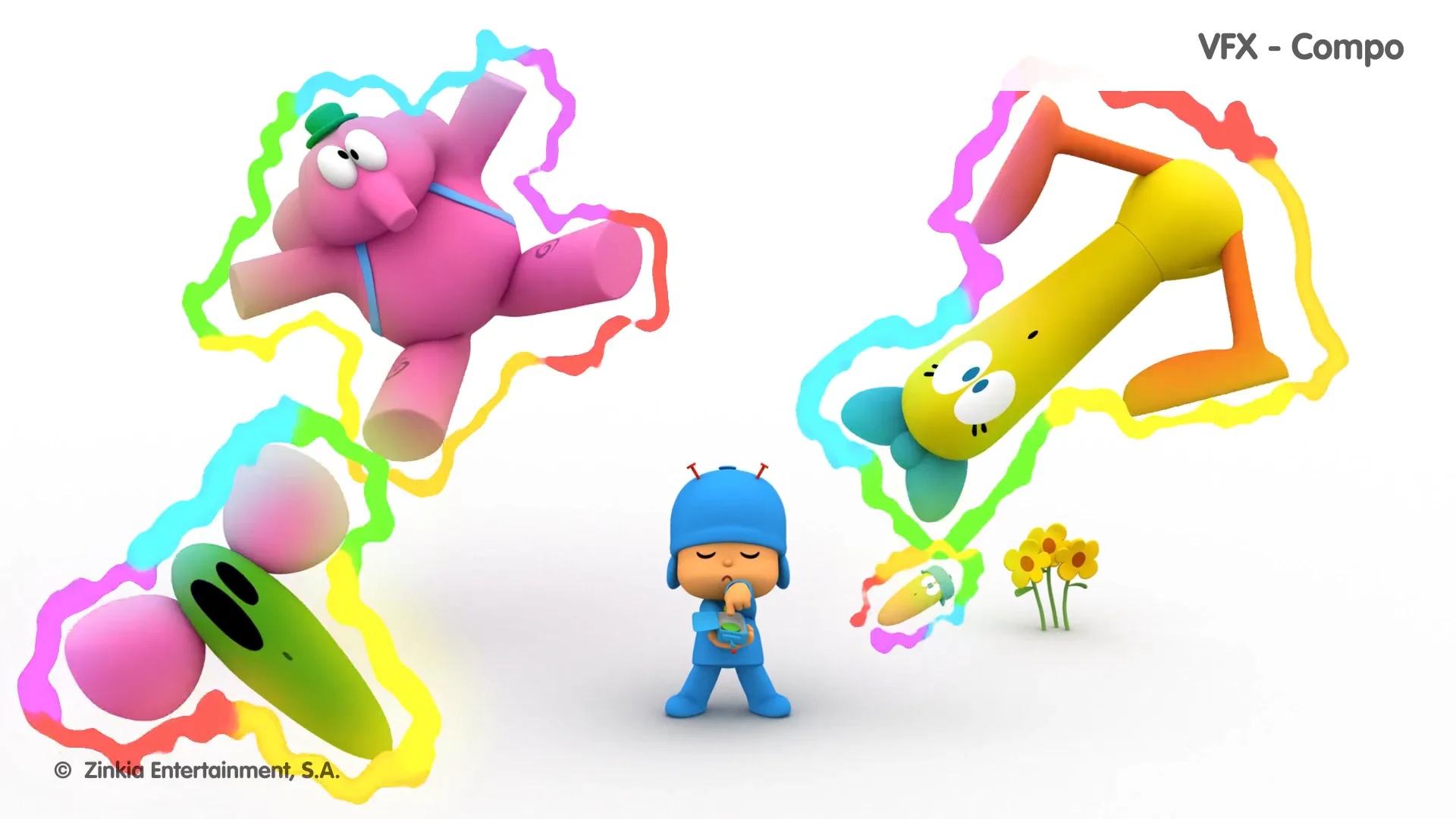 POCOYO 2D VFX and postpro on Vimeo