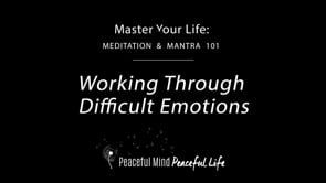 Working Through Difficult Emotions