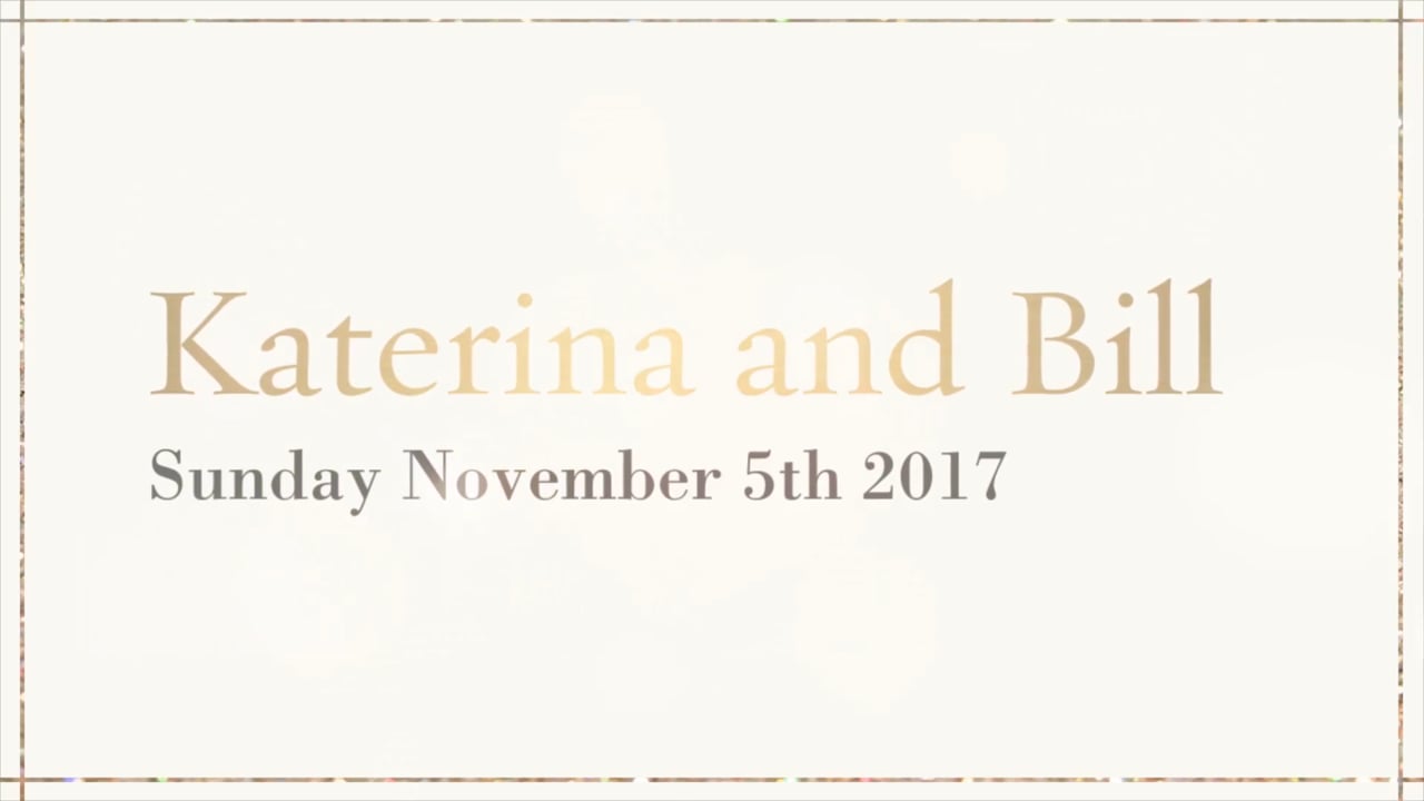 The Grande Reception Wedding Video, Melbourne - Katerina and Bill