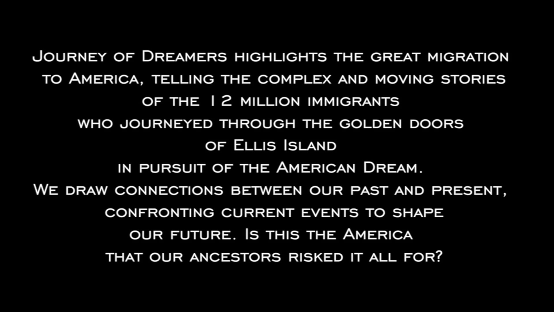 Journey of Dreamers Promo