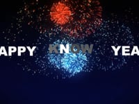 Happy Know Year<br/>December 31, 2017