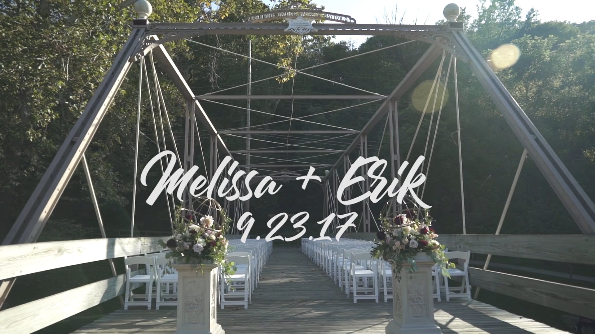 Melissa + Erik Prosser Wedding Ceremony