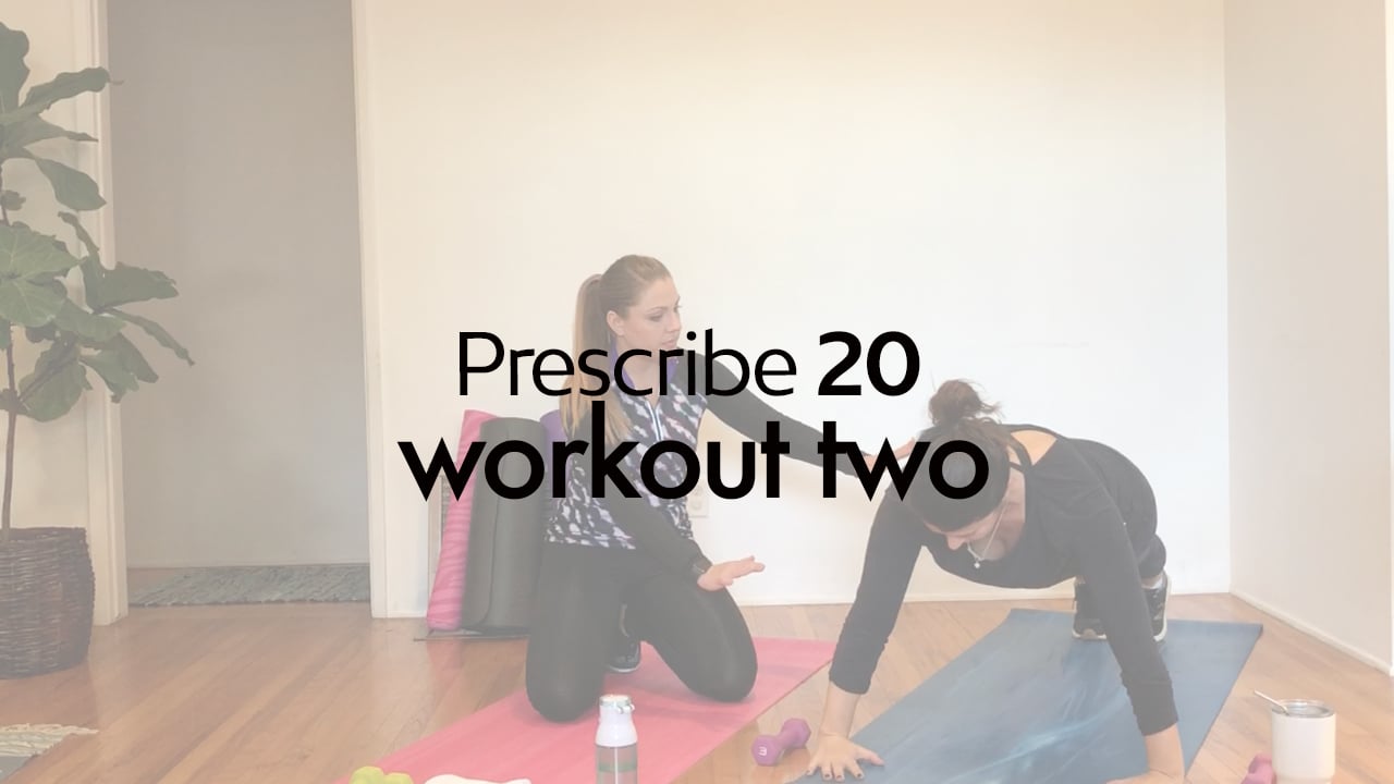 P20 Workout Two on Vimeo