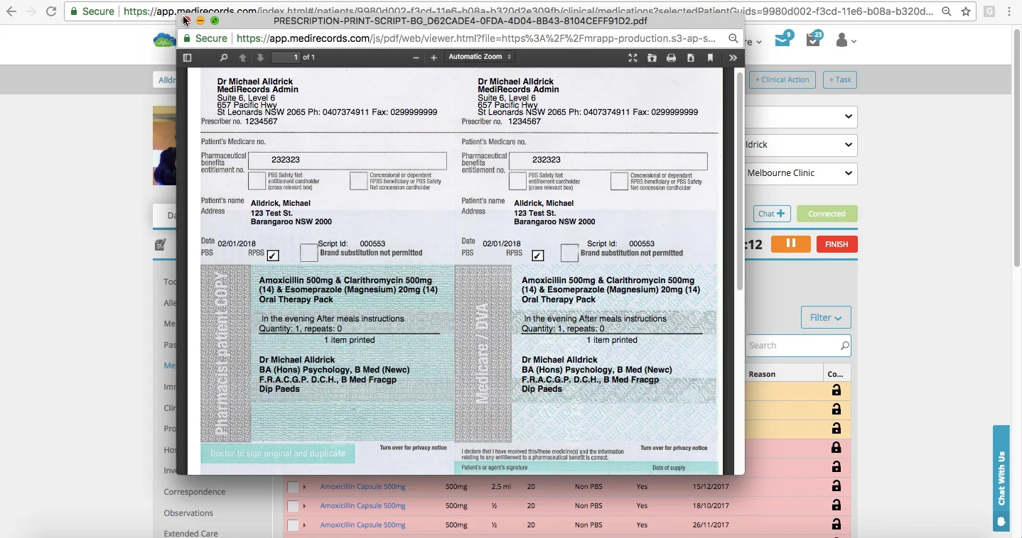 Create & Print a new script on Vimeo
