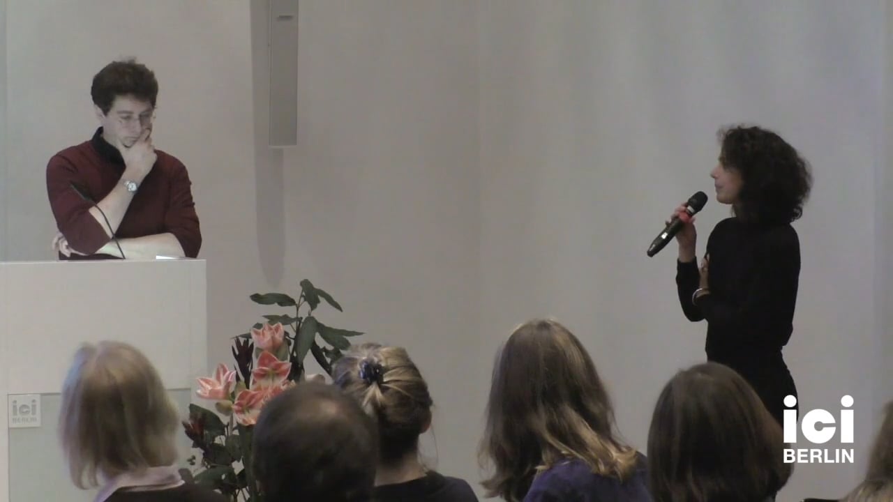 Discussion with Sven Lütticken