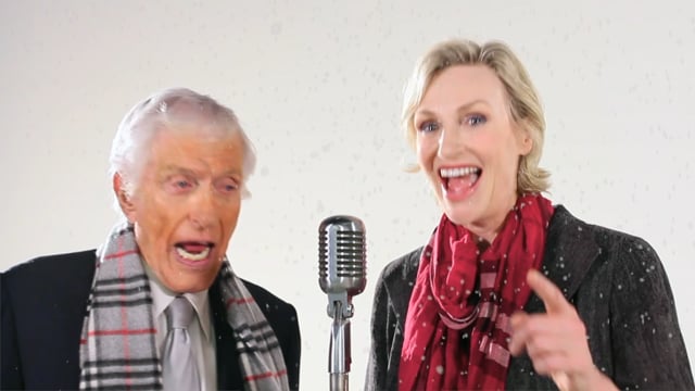 Dick Van Dyke & Jane Lynch - We're Going Caroling"