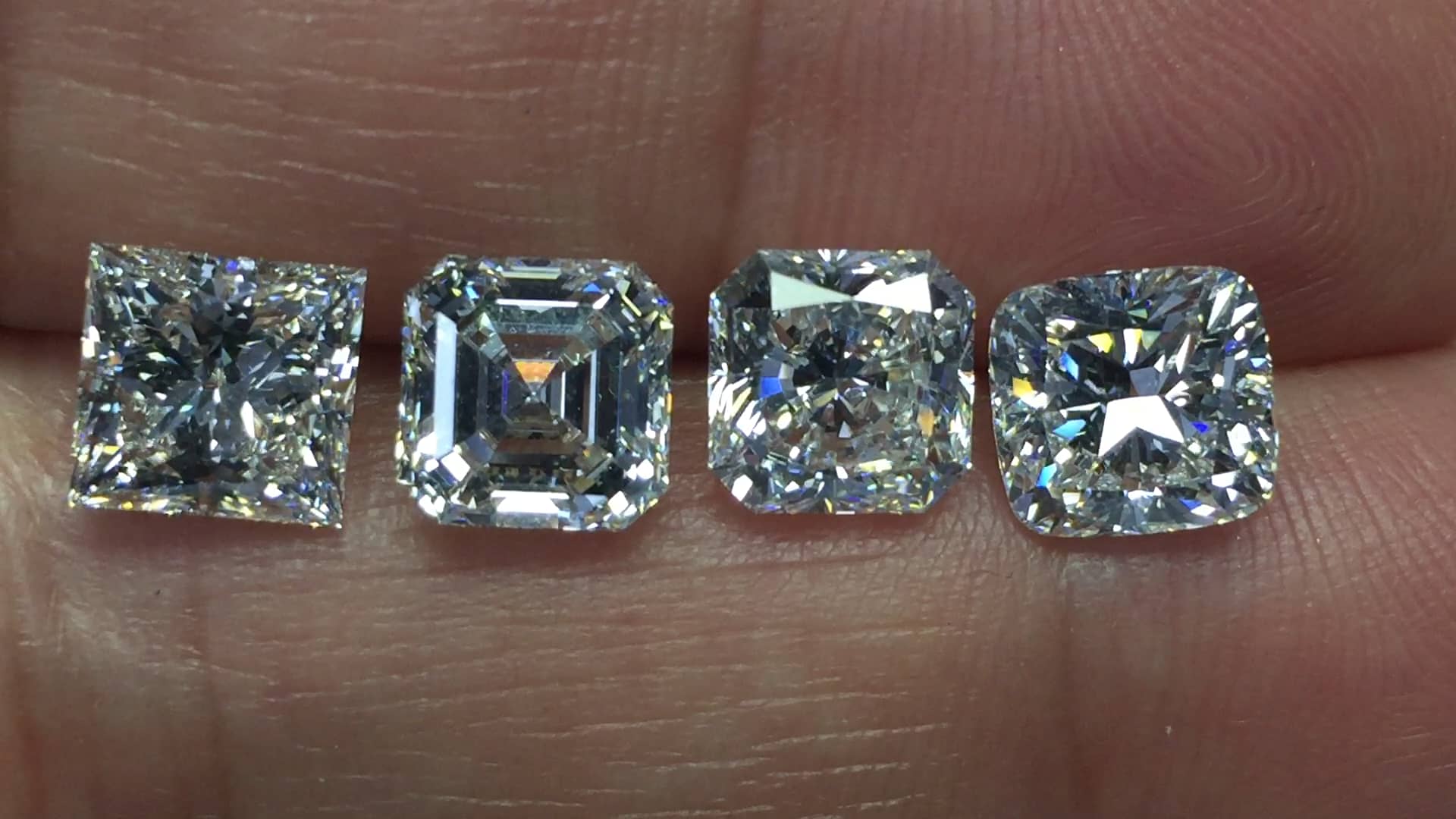 Princess vs Asscher vs Radiant vs Cushion on Vimeo
