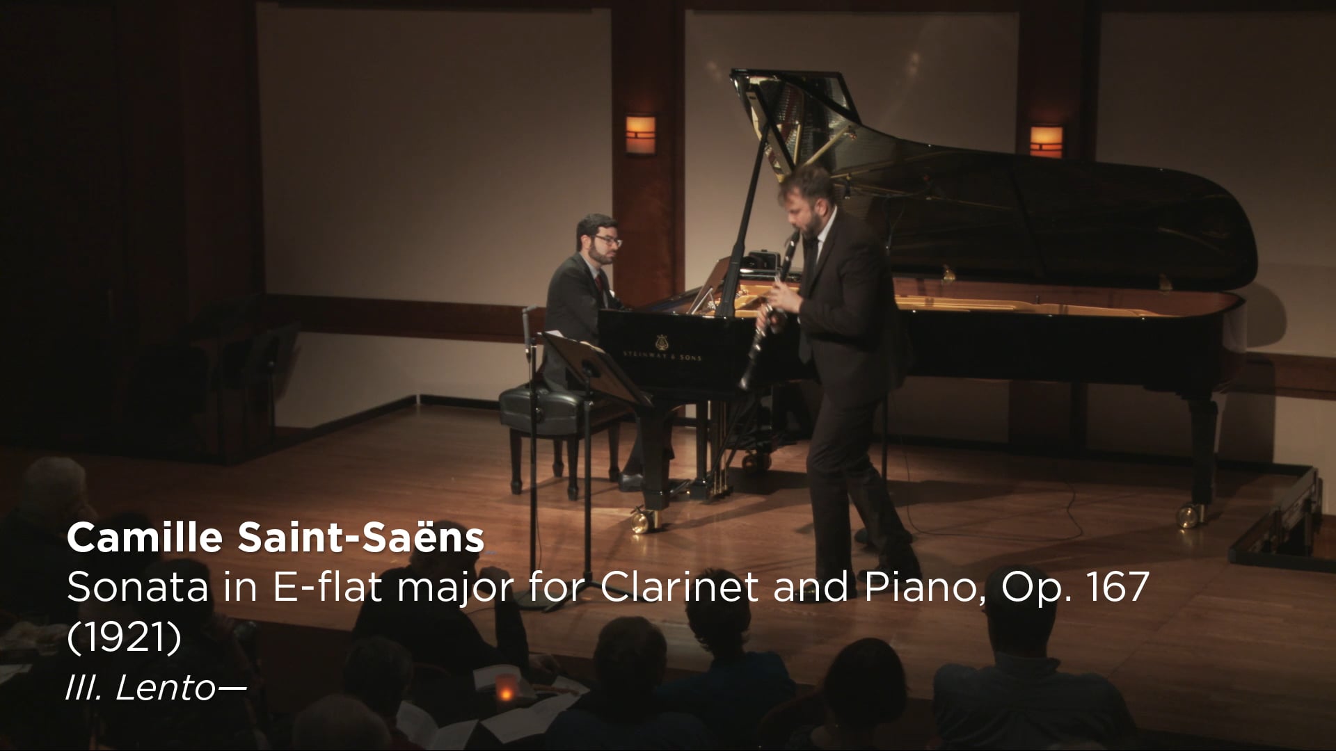 Saint-Saens, Clarinet Sonata op. 167 (Lonquich, Brown)