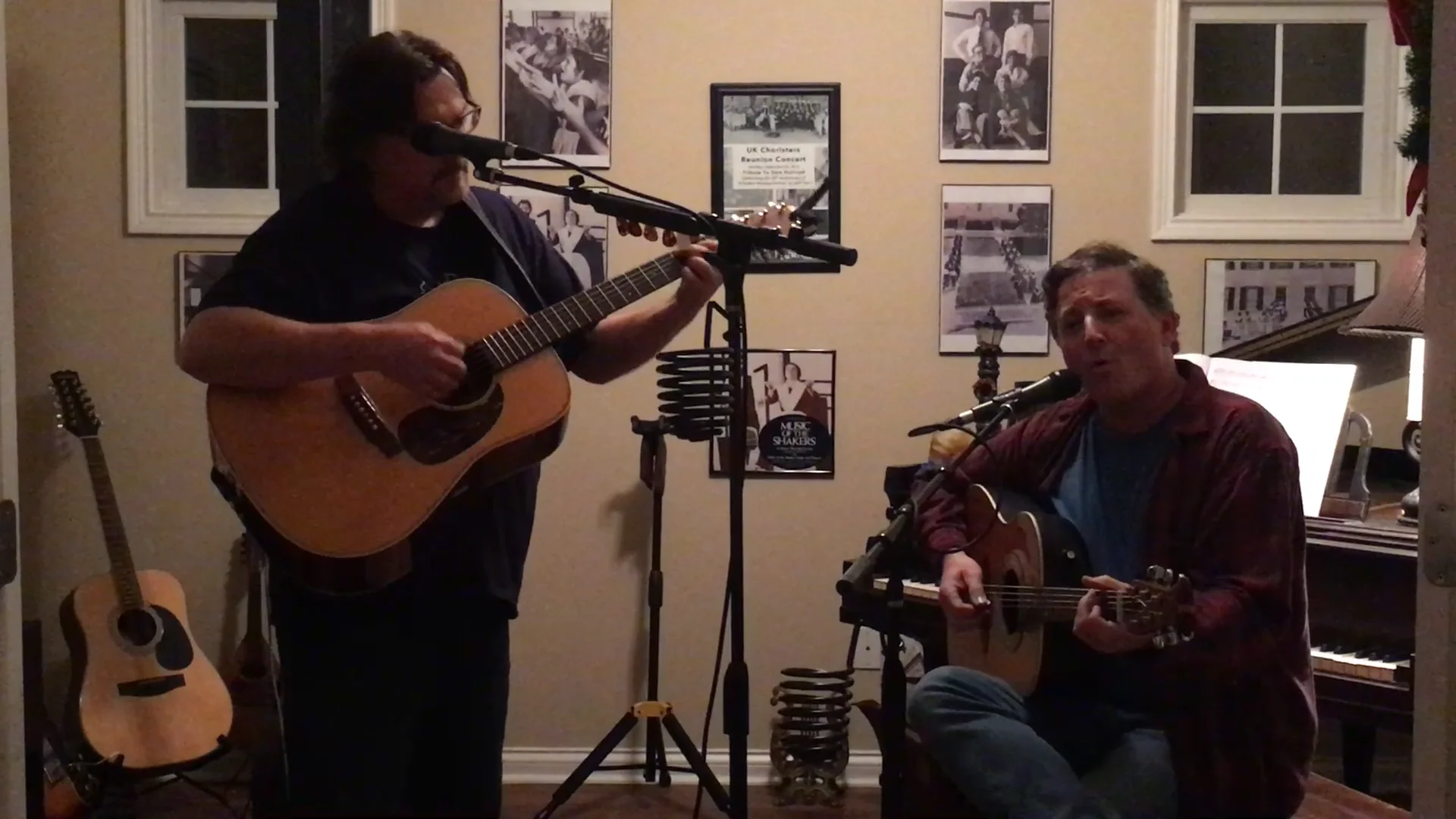 Brent Larimore and Warren Cobb Christmas at The WarRenee Homestead on