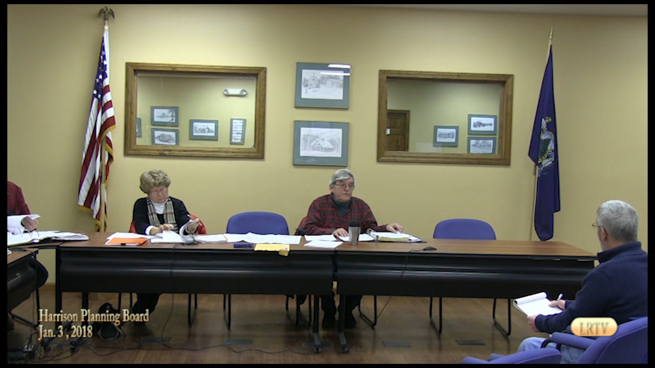 Harrison Planning Board 132018 on Vimeo