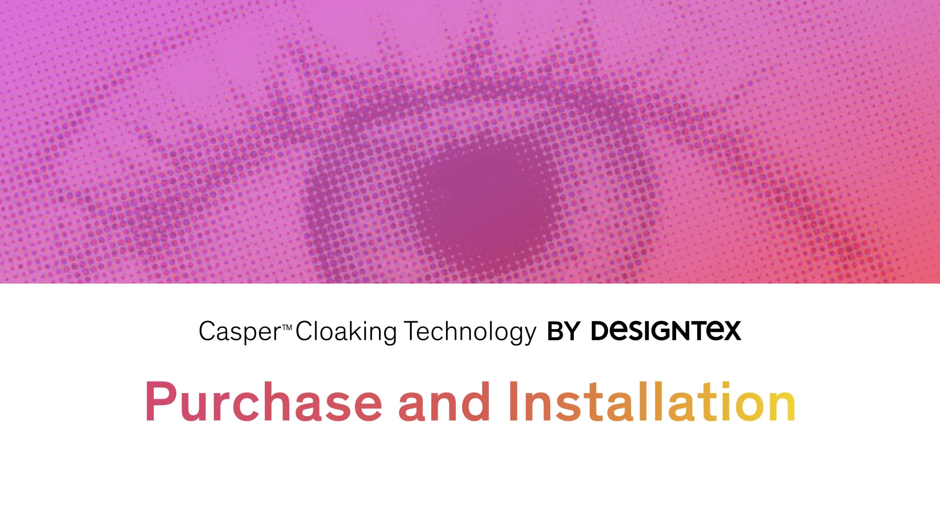 Casper Purchase and Installation