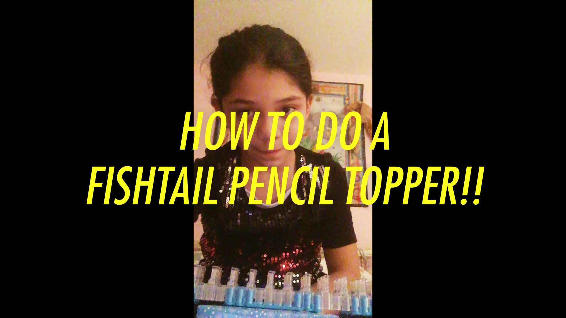 how-to-do-a-fishtail-pencil-topper-on-vimeo