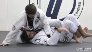 Back Attack Escape to Waiter Sweep and Pass