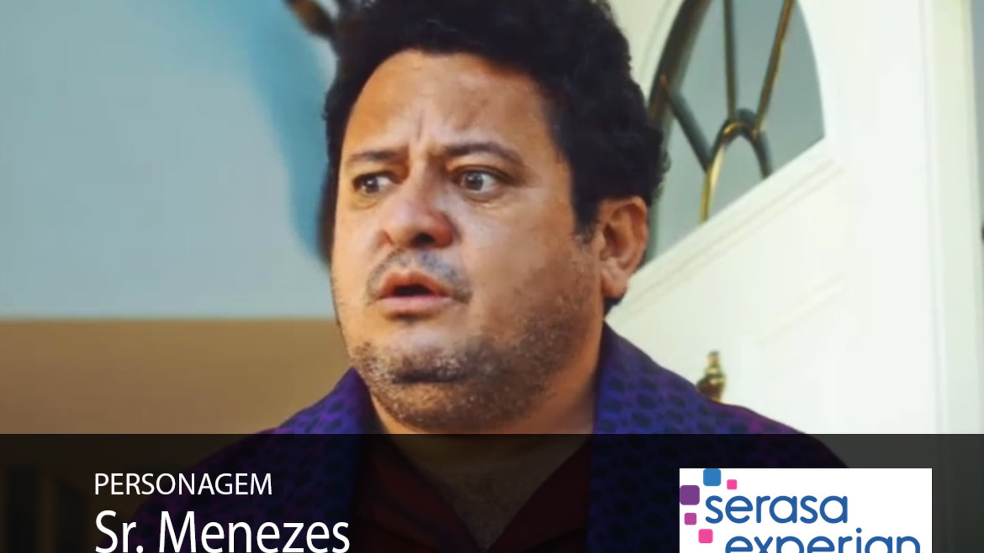 Hilton Castro - comercial "Serasa" personagem: Sr. Menezes