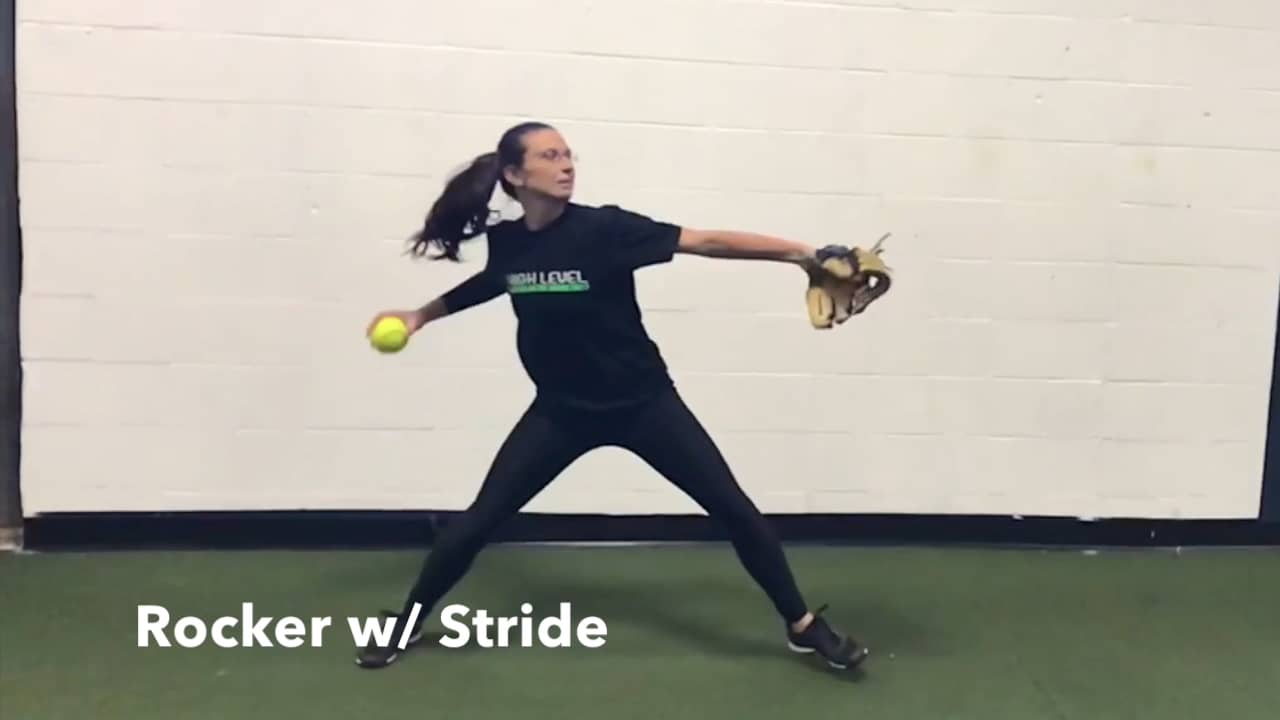 Softball Throwing Mechanics Rocker Throws for Infielders and