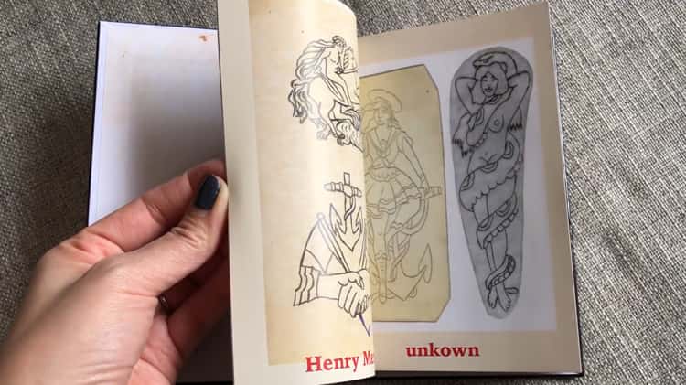 Vintage Tattoo Stencils from the Skuse Archive on Vimeo