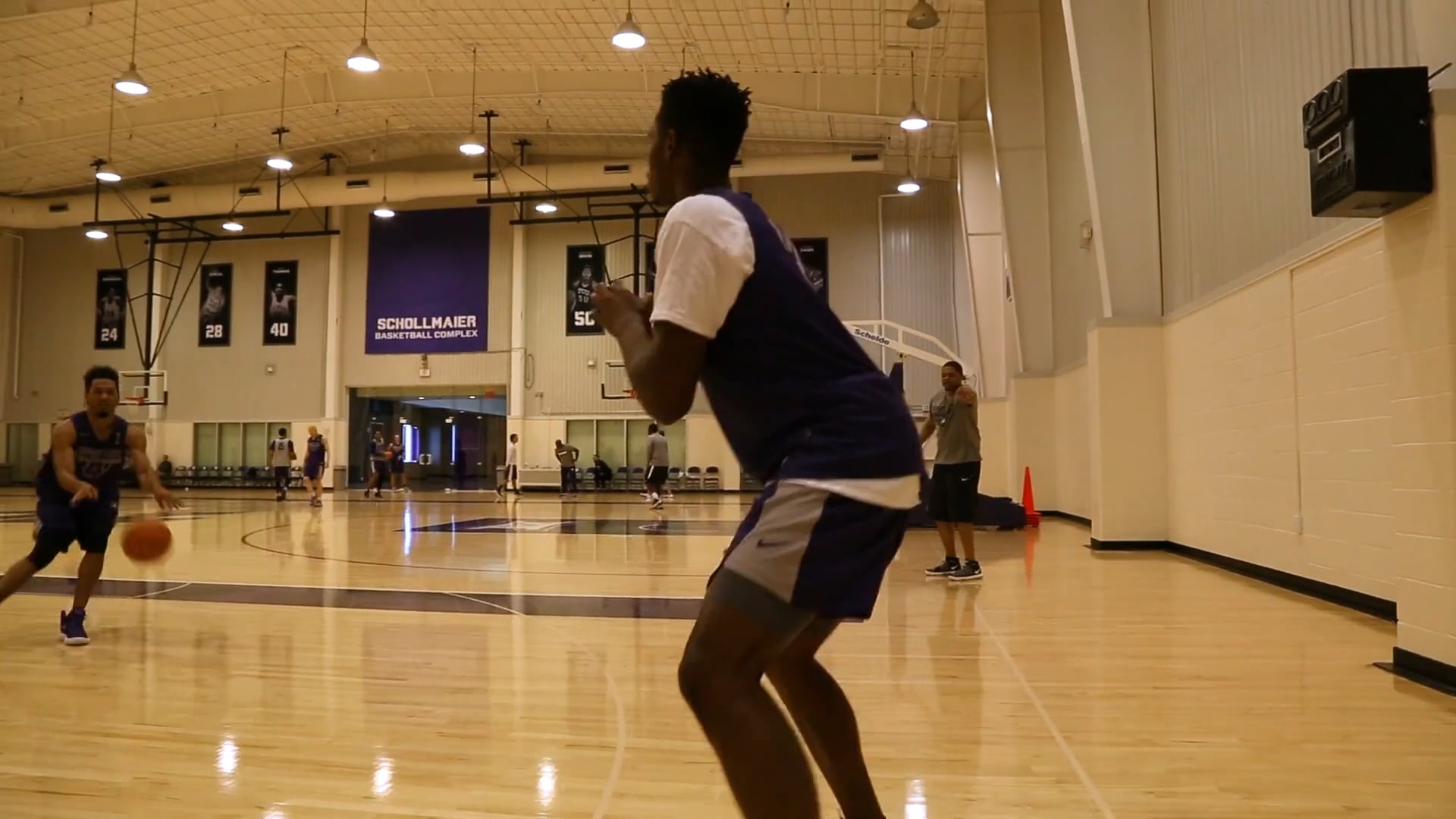 TCU Basketball Practice Video #3