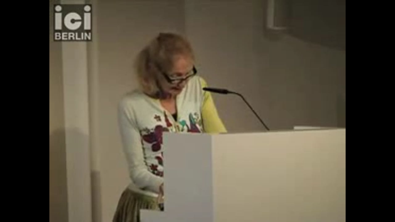 Talk by Françoise Balibar