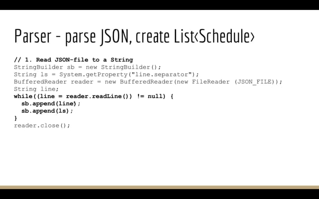 Org Json Example Parsing