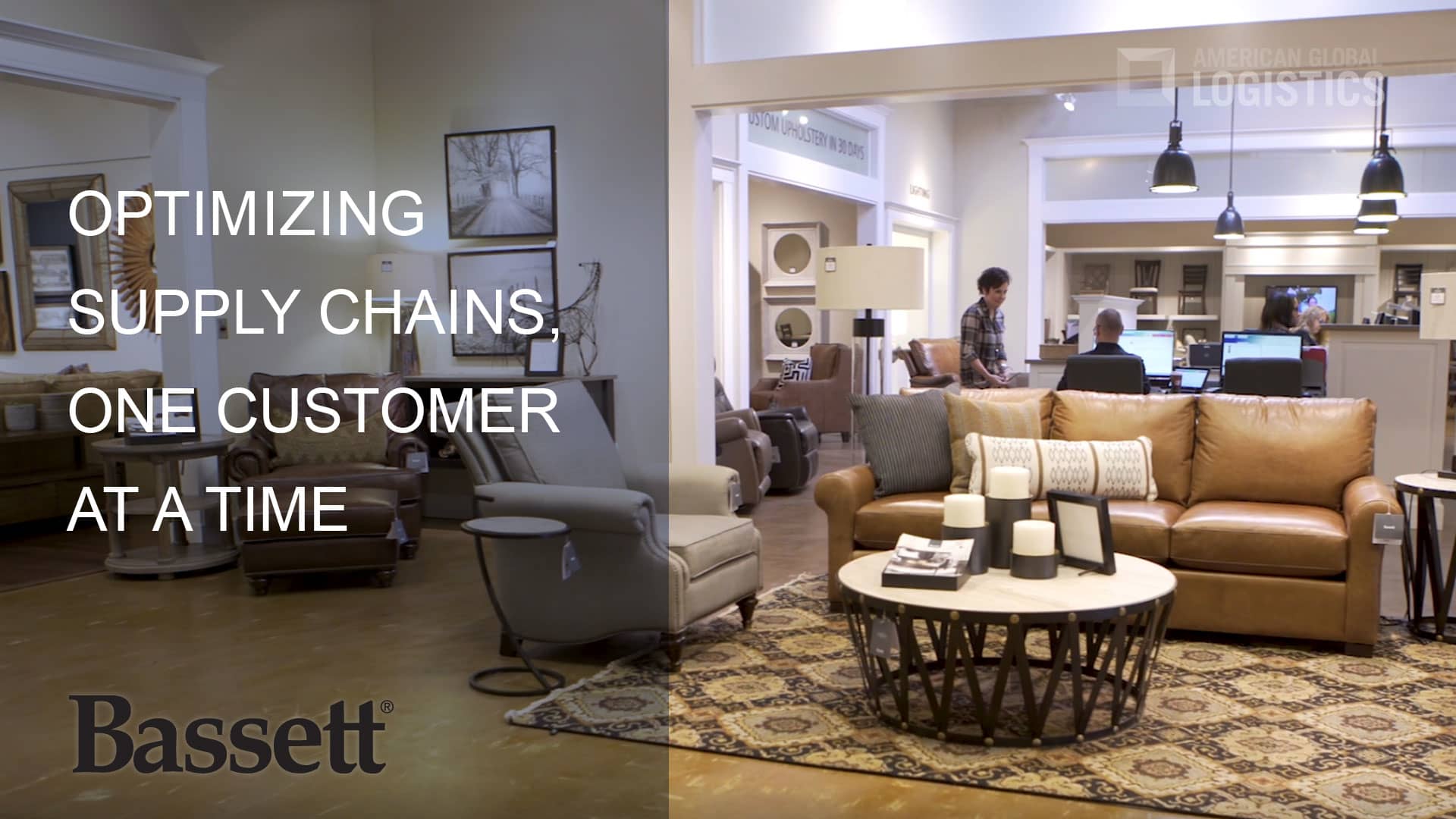 AGL Supply Chain Management Bassett Furniture Customer Story on Vimeo