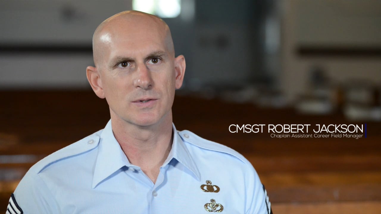 AF/HC Leadership - CMSgt Jackson shares hope for RA career field. on Vimeo