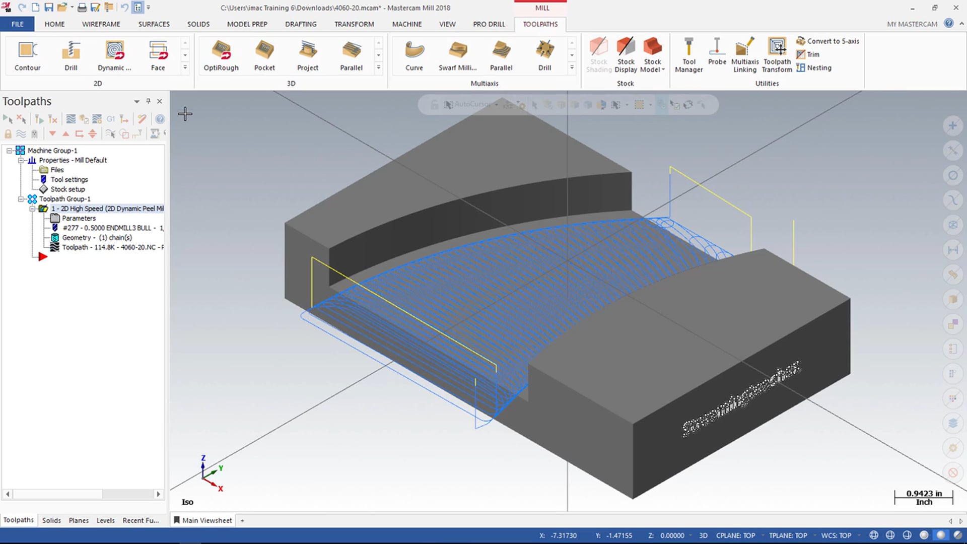 2D HST & Dynamic Toolpaths