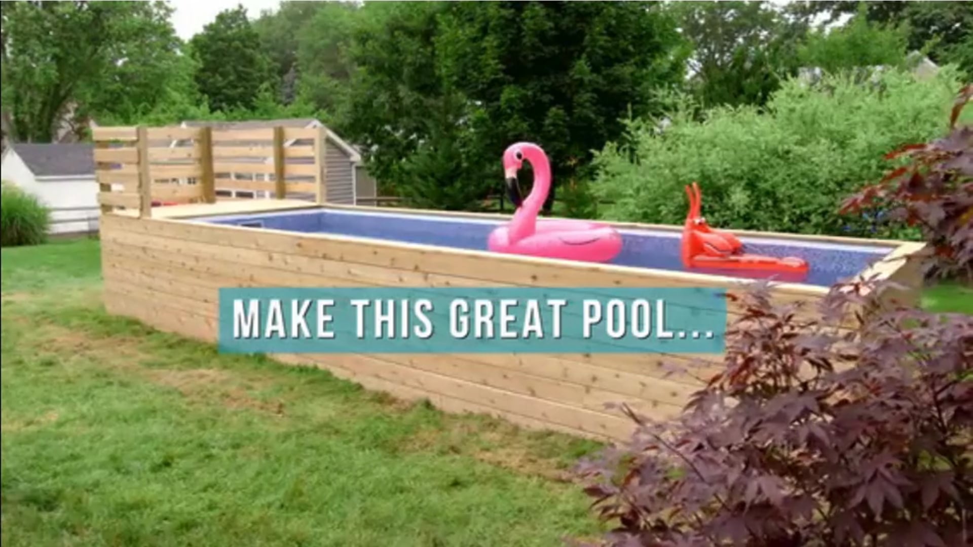House Hacks Dumpster Pool