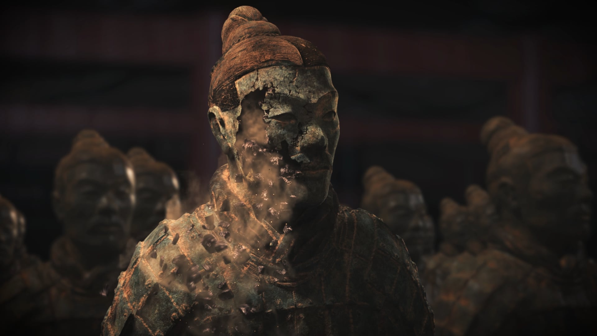 Terracotta Warriors - Study custom shader with Mantra in Houdini 16