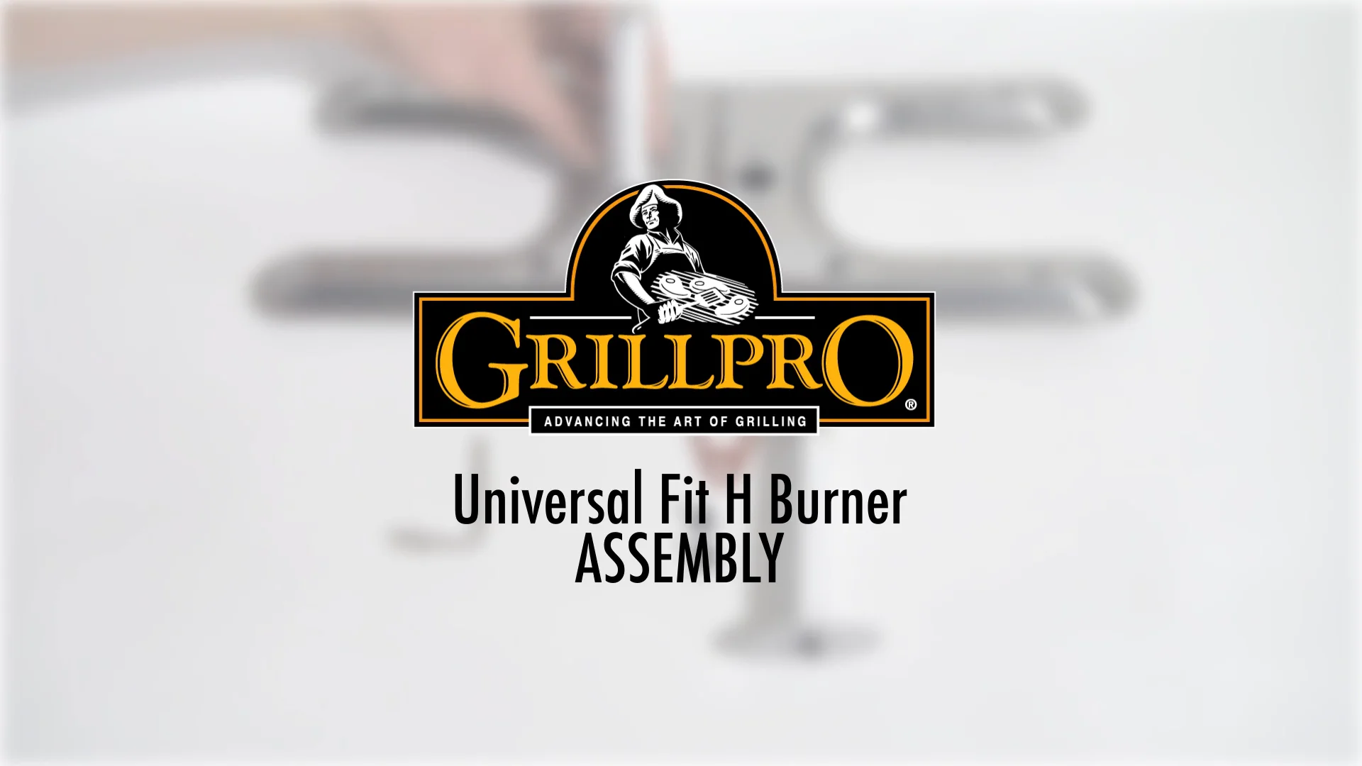 GrillPro® Universal Fit H Burner Assembly 23513/23515 on Vimeo