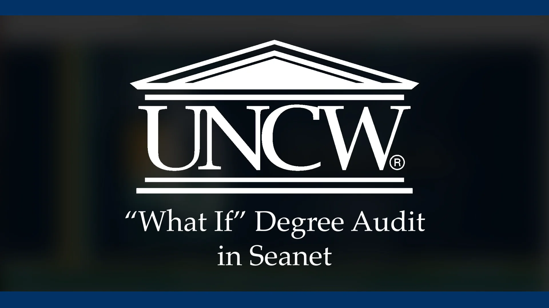 what-if-degree-audit-in-seanet-on-vimeo